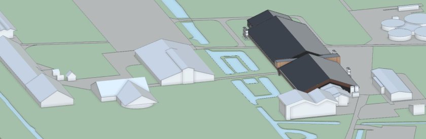 3D schetsen nieuwbouw EVA-Stal 3D schetsen nieuwbouw EVA-Stal