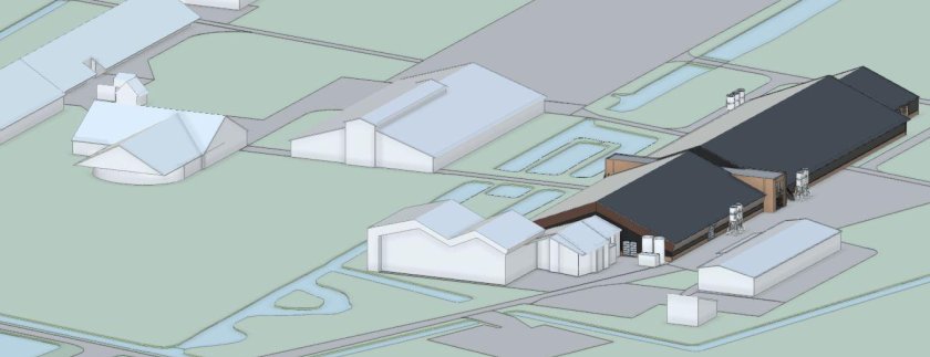 3D schetsen nieuwbouw EVA-Stal 3D schetsen nieuwbouw EVA-Stal